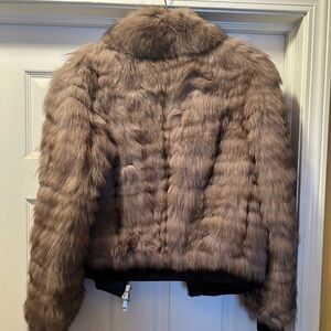 Size medium. Fox Fur ladies jacket.